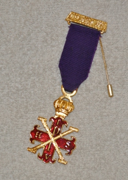 Red Cross of Constantine Past Sovereigns Breast Jewel